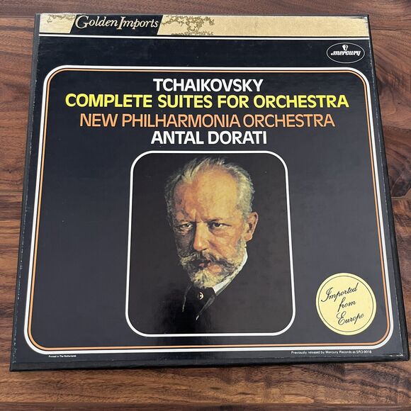 Tchaikovsky Complete Suites for Orchestra Antal Dor 3xLP Box Set Mercury - Picture 1 of 12